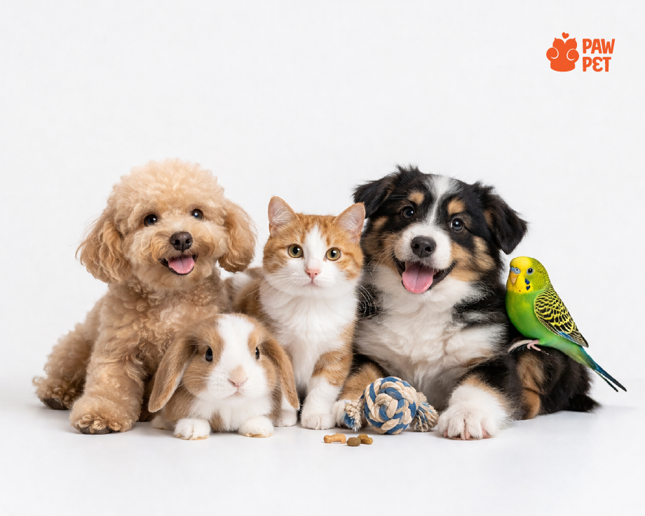 Perros en albergue siendo cuidados gracias a Paw Pets de Artiva Foundation