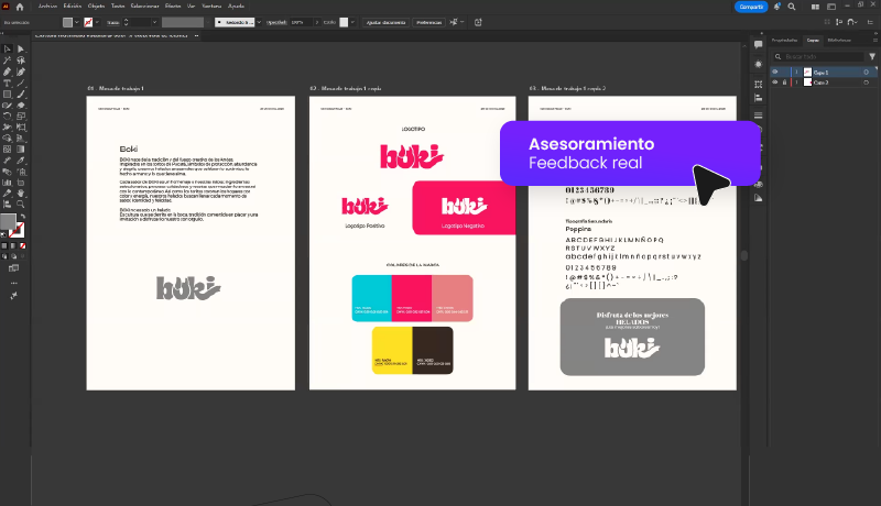 Gráfica de progreso real de un estudiante de Artiva
